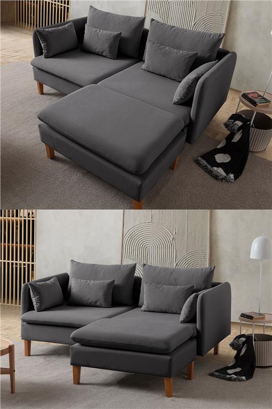 Eymense Flexy Mini Köşe Takımı Antrasit