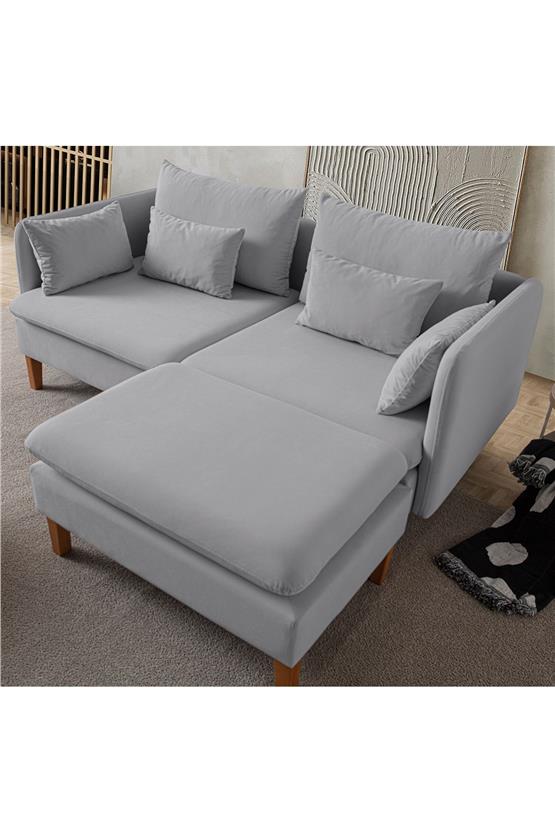 Eymense Flexy Mini Köşe Takımı Gri