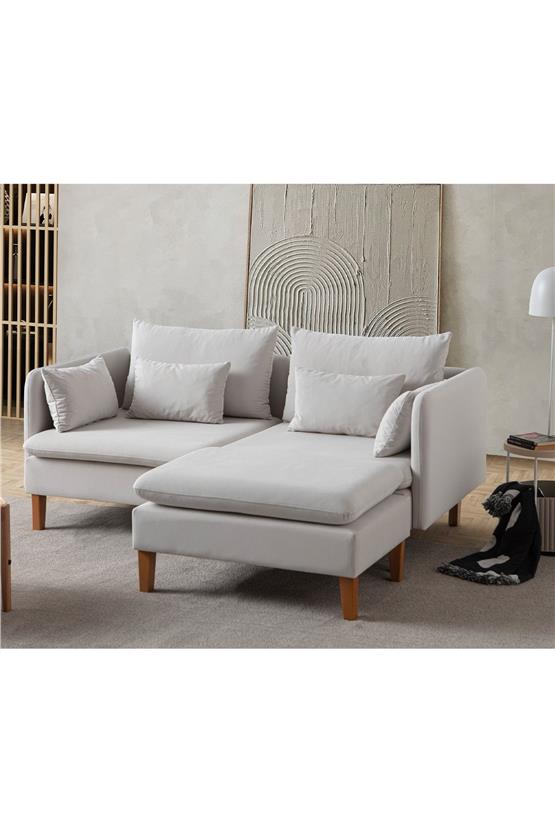 Eymense Flexy Mini Köşe Takımı Krem