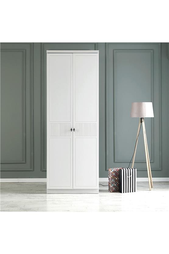 Eymense Focus 80lik Gardırop Beyaz