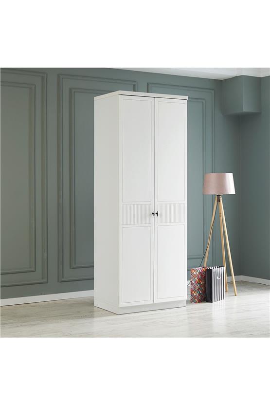 Eymense Focus 80lik Gardırop Beyaz