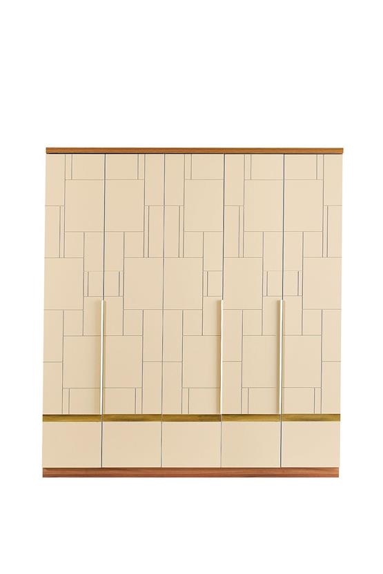 Eymense Helen 200lük Gardırop Bej