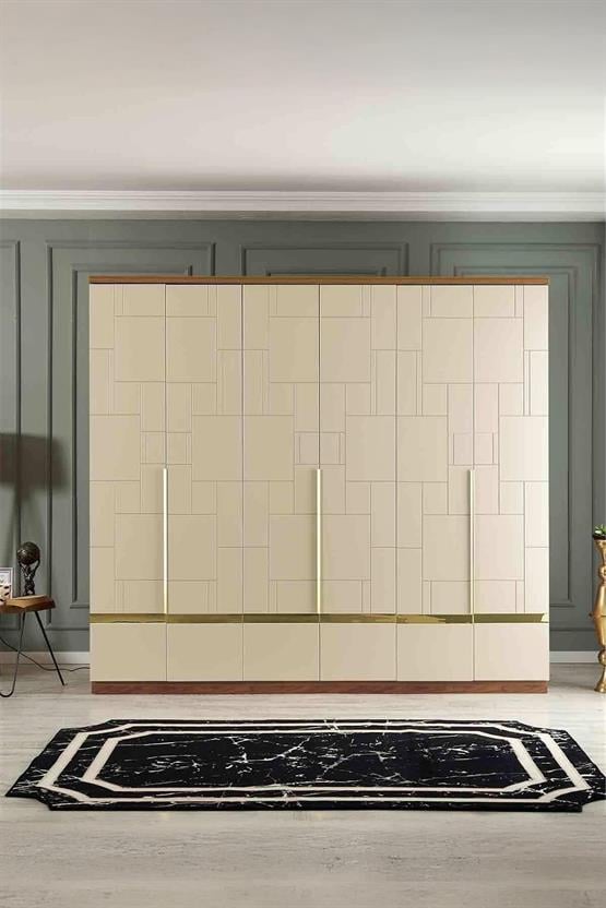 Eymense Helen 240lık Gardırop Bej