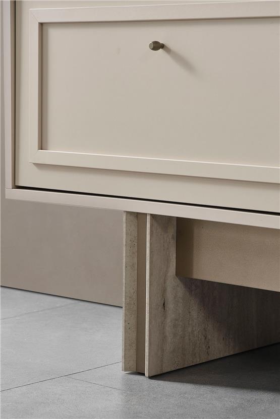 Eymense Hitit TV Ünitesi Krem