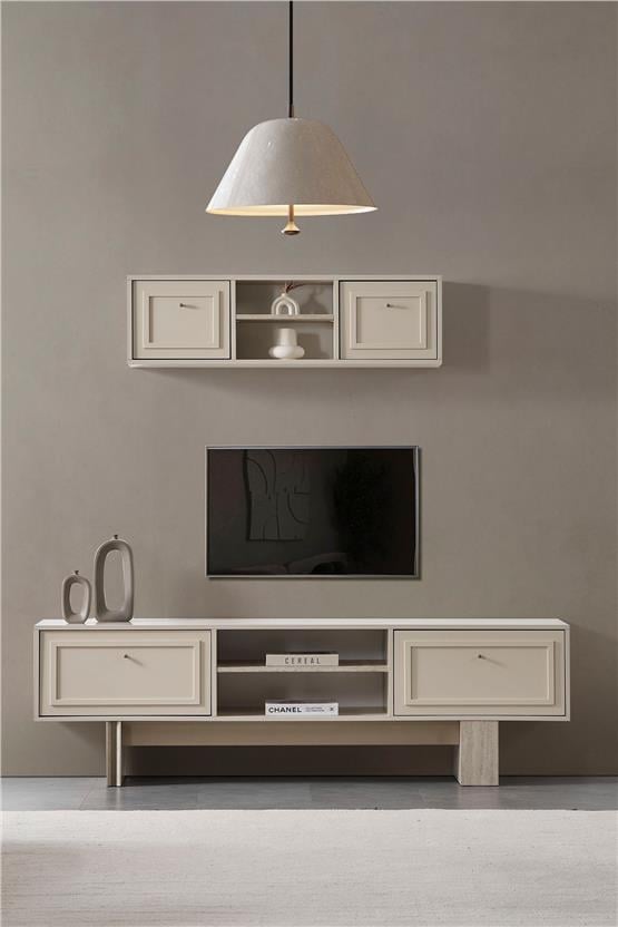 Eymense Hitit TV Ünitesi Krem