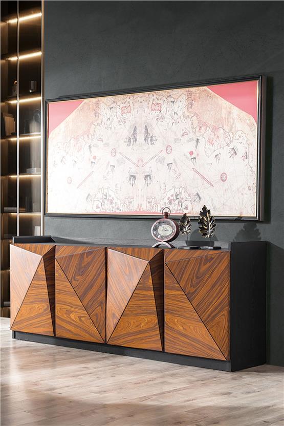 Eymense Hügo Ofis Lüx Konsol Ceviz