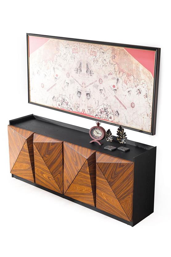 Eymense Hügo Ofis Lüx Konsol Ceviz