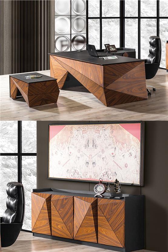 Eymense Hügo Ses Sistemli Lüx Çalışma Ofis Takımı