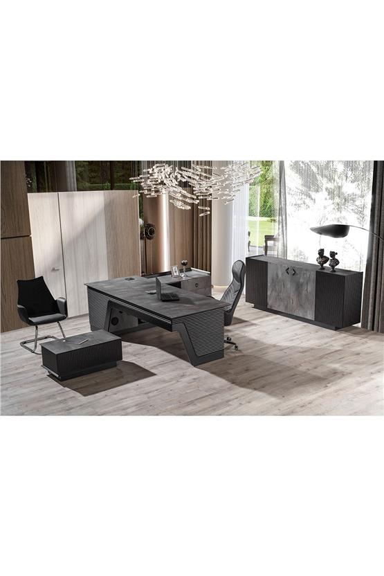 Eymense İroni Alfa Ses Sistemli Usb Girişli Kablosuz Şarjlı Ofis Takımı