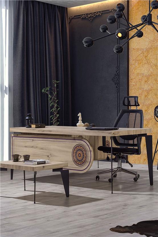 Eymense Iznik Ofis Masası Ceviz