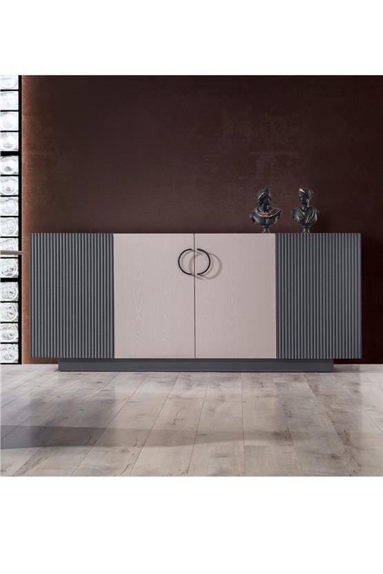 Eymense Kumsal Alfa Ofis Konsolu Krem