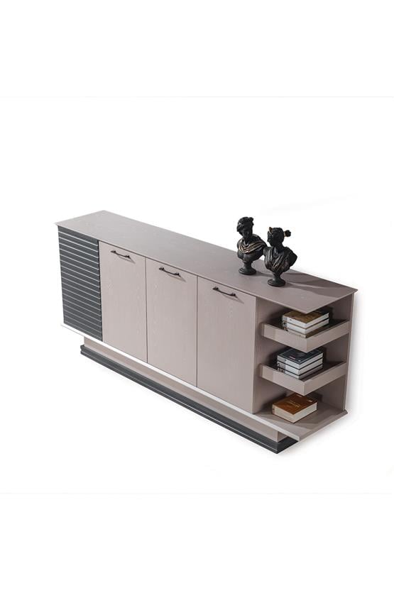 Eymense Kumsal Gama Ofis Konsolu Krem