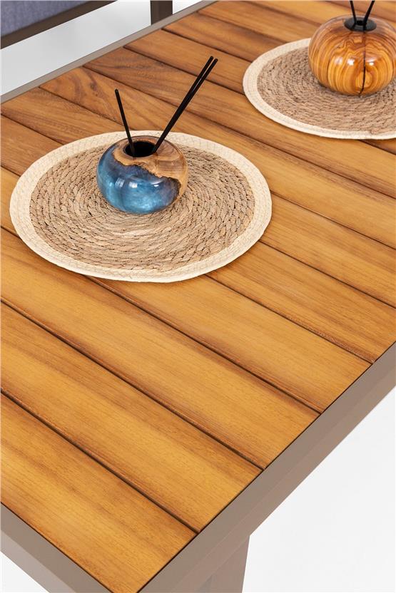 Eymense Laçin Alüminyum Bahçe Grubu Köşe Takımı Mavi