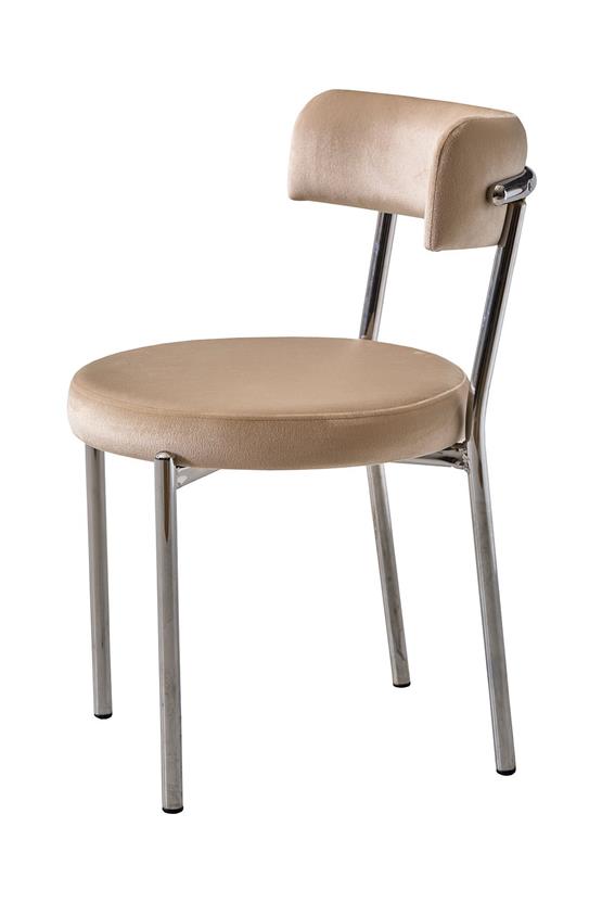 Eymense Lagina 4 Sandalyeli Açılır Mutfak Masa Takımı Krem