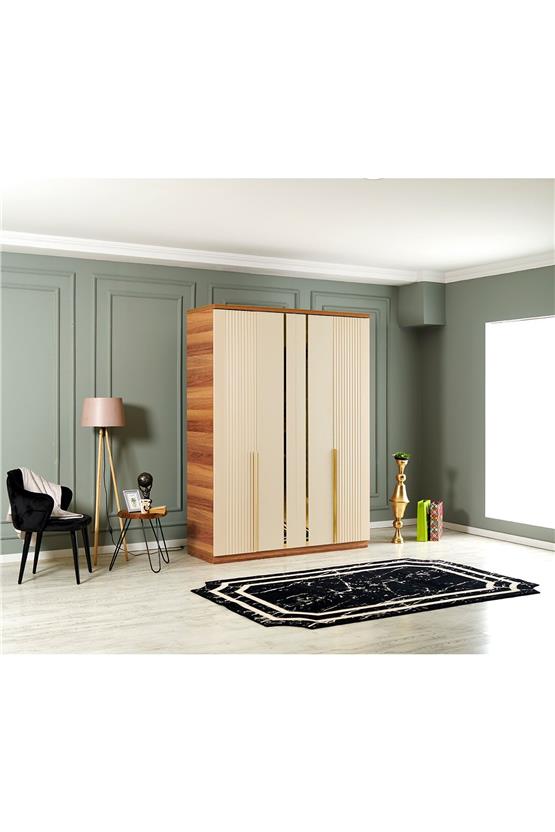 Eymense Luna 160lık Gardırop Bej