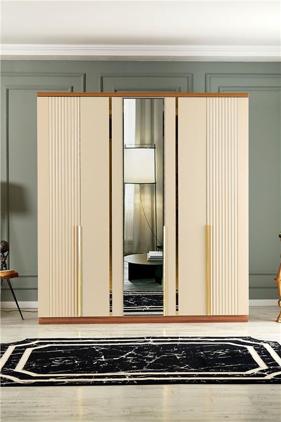 Eymense Luna 200lük Gardırop Bej