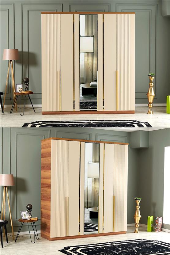 Eymense Luna 200lük Gardırop Bej