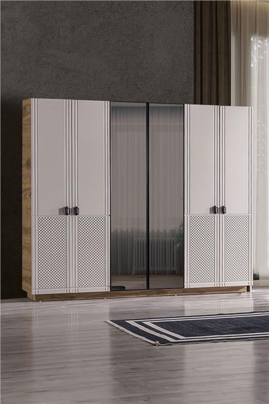 Eymense Luna 6 Kapaklı Gardırop Dolap