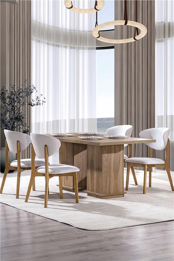 Eymense Luna 6 Sandalyeli Yemek Odası Takımı