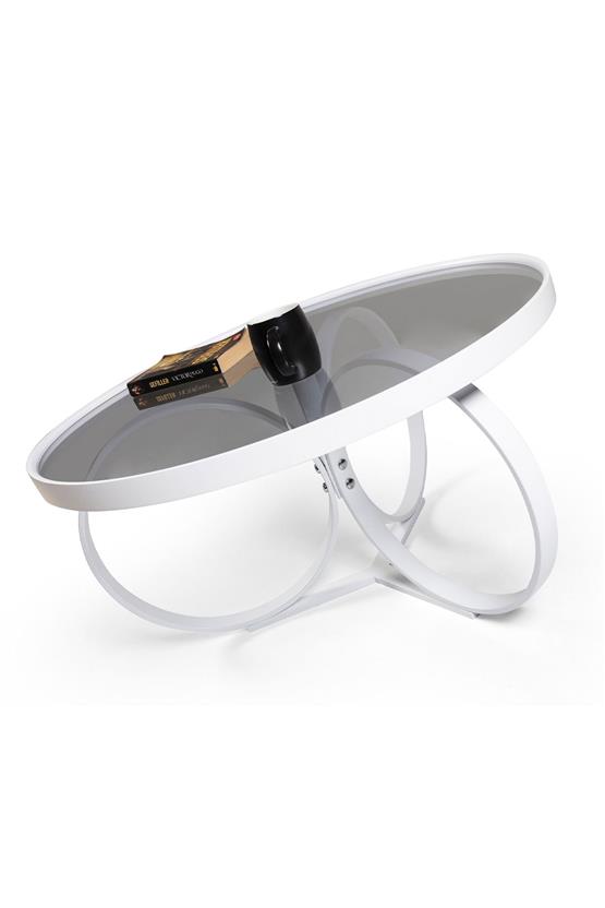 Eymense Marry Beyaz Orta Sehpa Beyaz