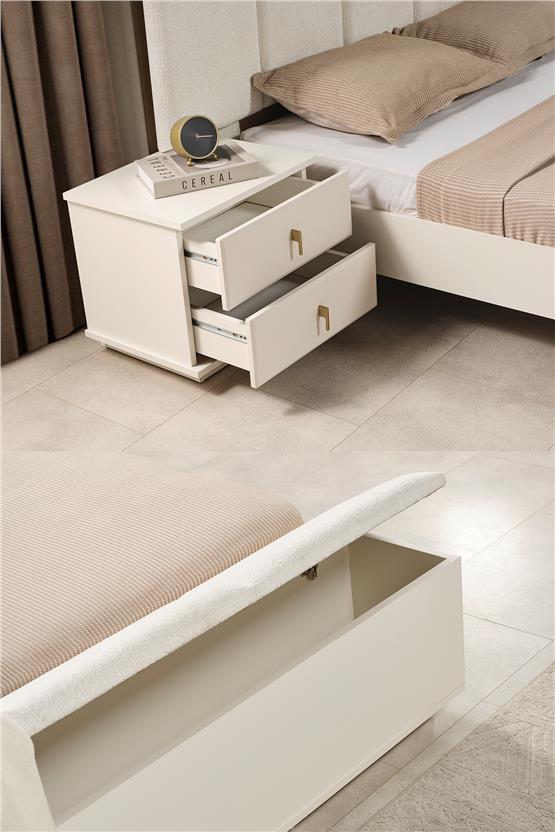 Eymense Masal Benchli Modern 6 Kapaklı Yatak Odası Takımı