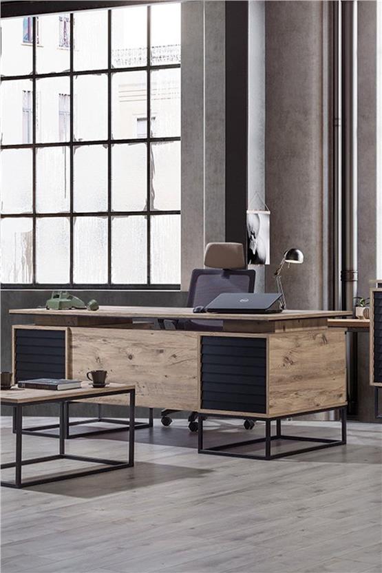 Eymense Milas Ofis Masası Ceviz