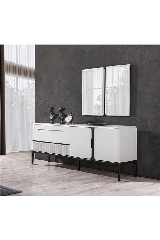 Eymense Nirvana Yemek Odası Konsolu Beyaz