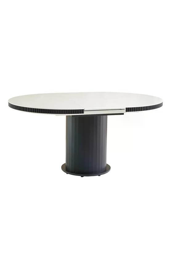 Eymense Nora 4 Sandalyeli Açılır Mutfak Masa Takımı Beyaz