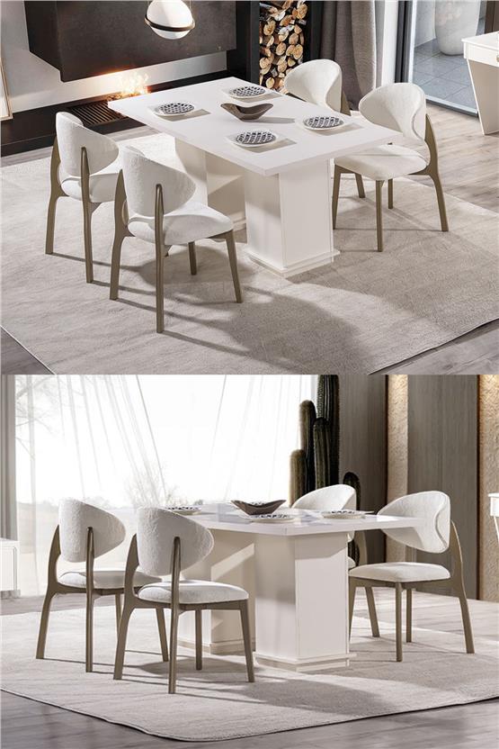 Eymense Nova 6 Sandalyeli Yemek Odası Takımı