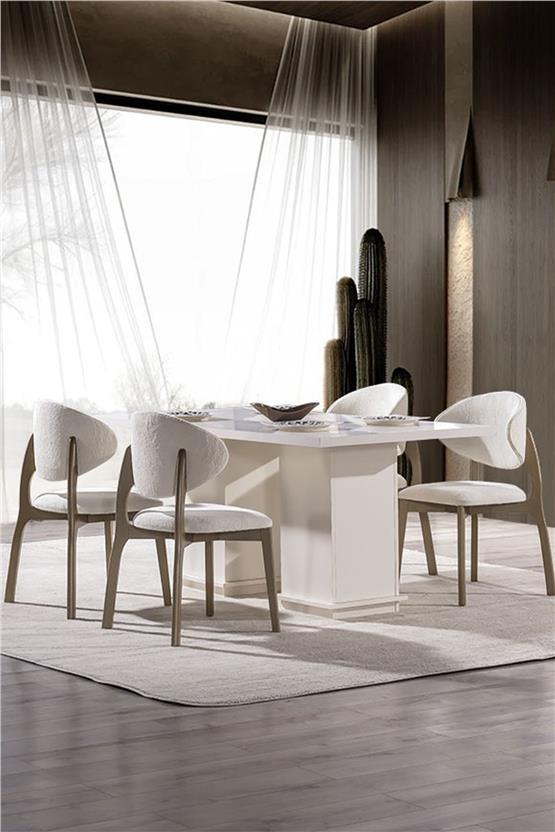 Eymense Nova 6 Sandalyeli Yemek Odası Takımı