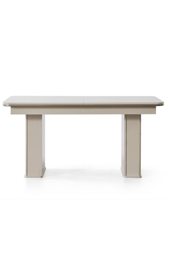 Eymense Oslo 4 Sandalyeli Yemek Masa Takımı Krem