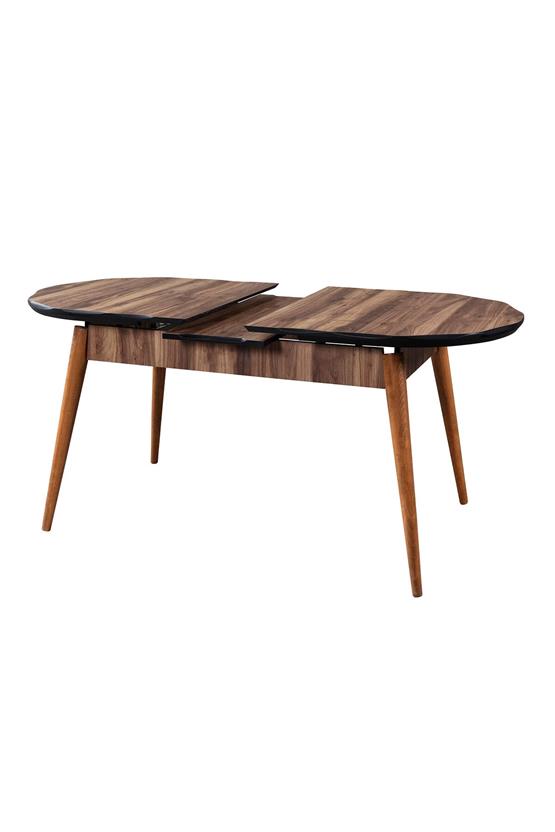 Eymense Oval 4 Sandalyeli Mutfak Masa Takımı