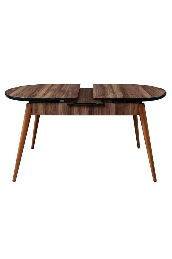 Eymense Oval 4 Sandalyeli Mutfak Masa Takımı