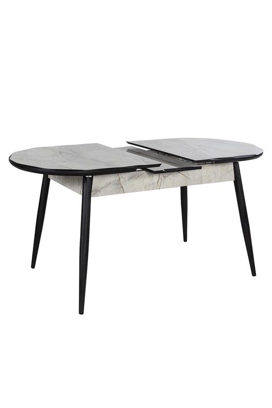 Eymense Ovani 4 Sandalyeli Mutfak Masa Takımı