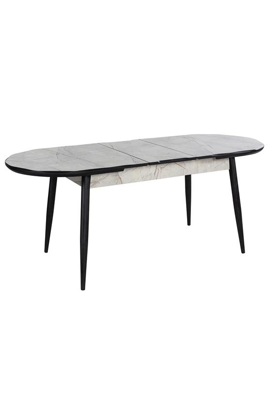 Eymense Ovani 4 Sandalyeli Mutfak Masa Takımı