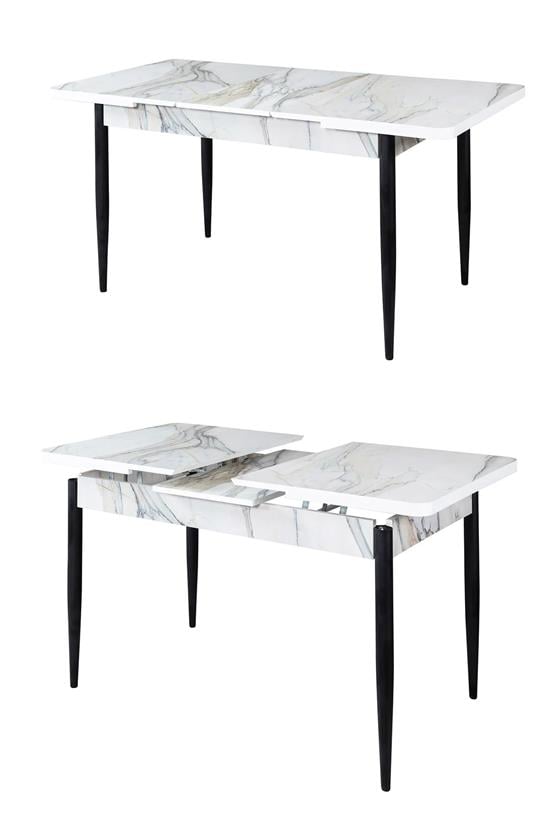 Eymense Peru Mutfak Masa Bench Takımı