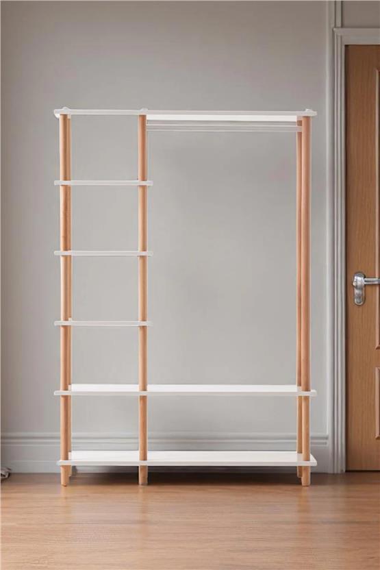 Eymense Pia Açık Gardırop Beyaz