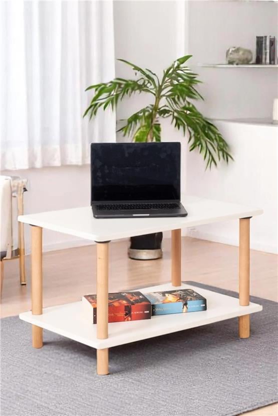 Eymense Pia Sehpa Seti Beyaz