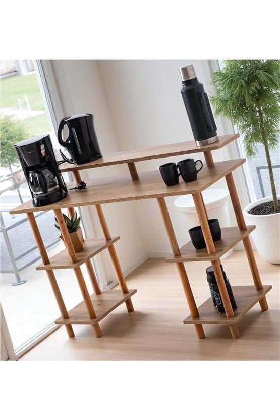 Eymense Pia Şifonyer Puflu Ceviz