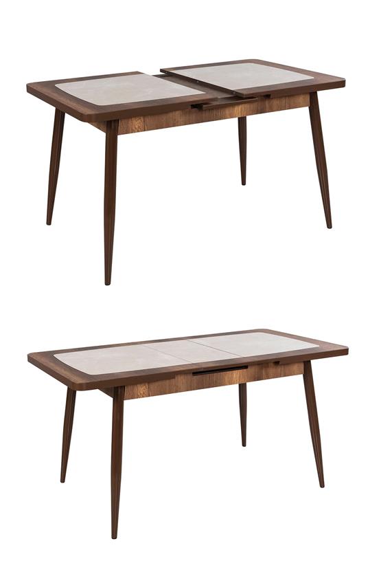 Eymense Quart 4 Sandalyeli Mutfak Masa Takımı