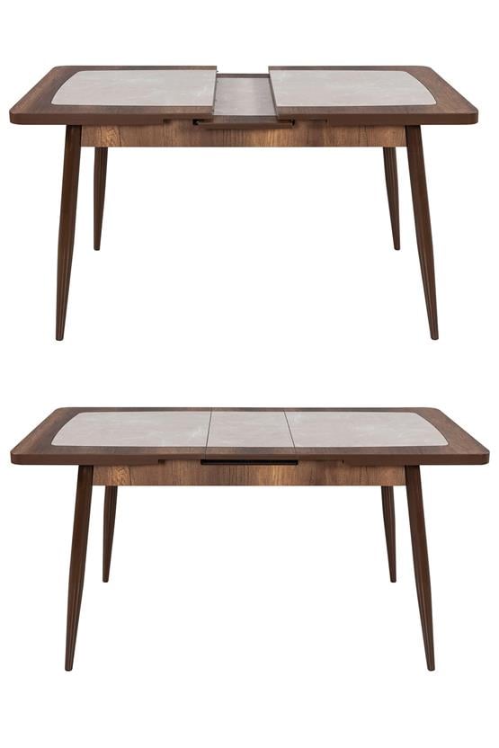 Eymense Quart 4 Sandalyeli Mutfak Masa Takımı