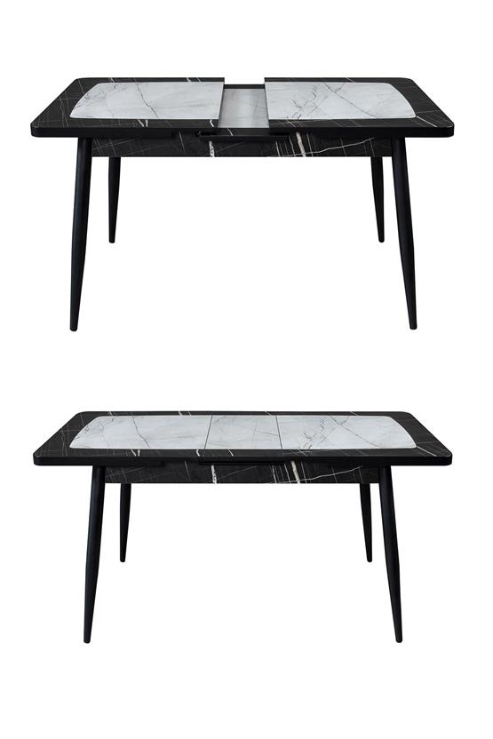 Eymense Quarz 4 Sandalyeli Mutfak Masa Takımı