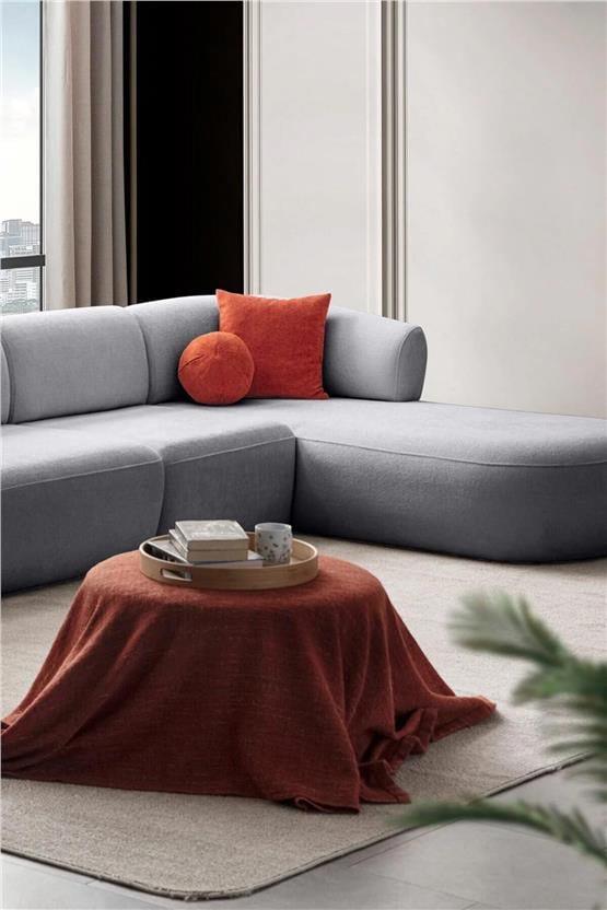 Eymense Roma Köşe Koltuk Piyonlu Sağ Köşe