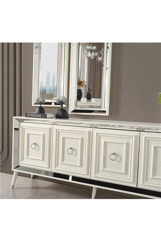 Eymense Rosa Konsol Silver