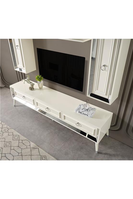Eymense Rosa Tv Ünitesi Silver