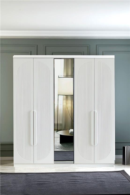 Eymense Sahra 200lük Gardırop Beyaz