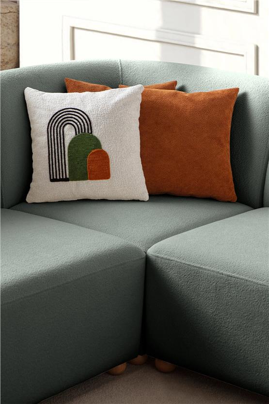 Eymense Sloft Köşe Koltuk Takımı Su Yeşili