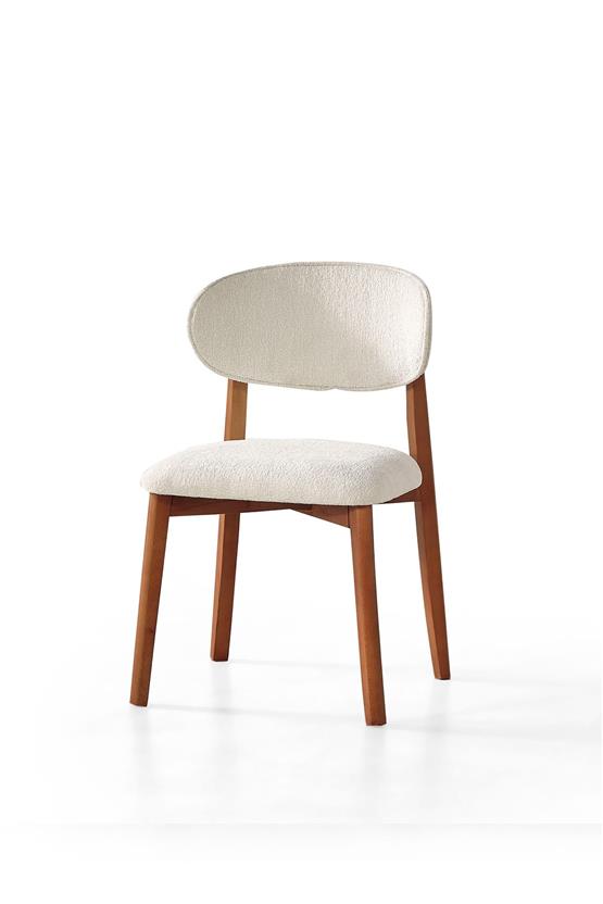 Eymense Sude Bohem 4 Sandalyeli Açılır Masalı Yemek Masası Takımı Ceviz