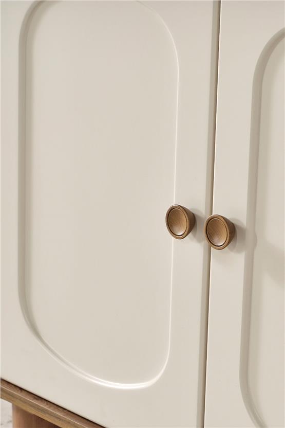 Eymense Sude Bohem Yemek Odası Konsol Ayna Krem