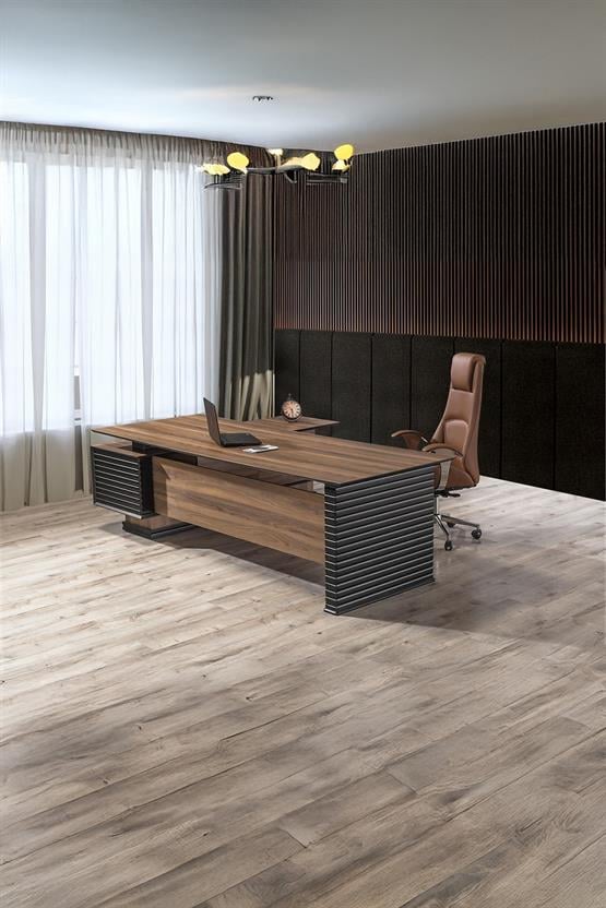 Eymense Tesbih Gama Ofis Çalışma Masası Ceviz